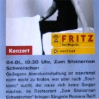 Januar 2006 Fritz,Kartenverlosung